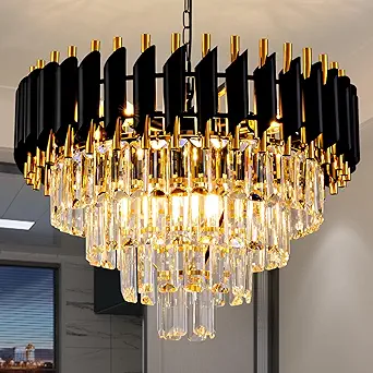 Crystal chandelier ceiling light
