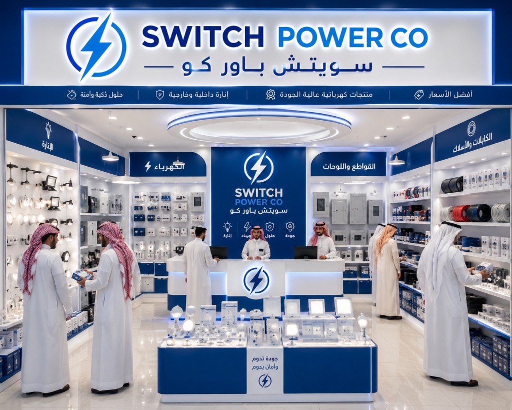 Switch Power Co lighting showroom